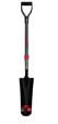 TTT-47604                      16" DRAIN SPADE WITH FIBERGLASS HANDLE & CUS